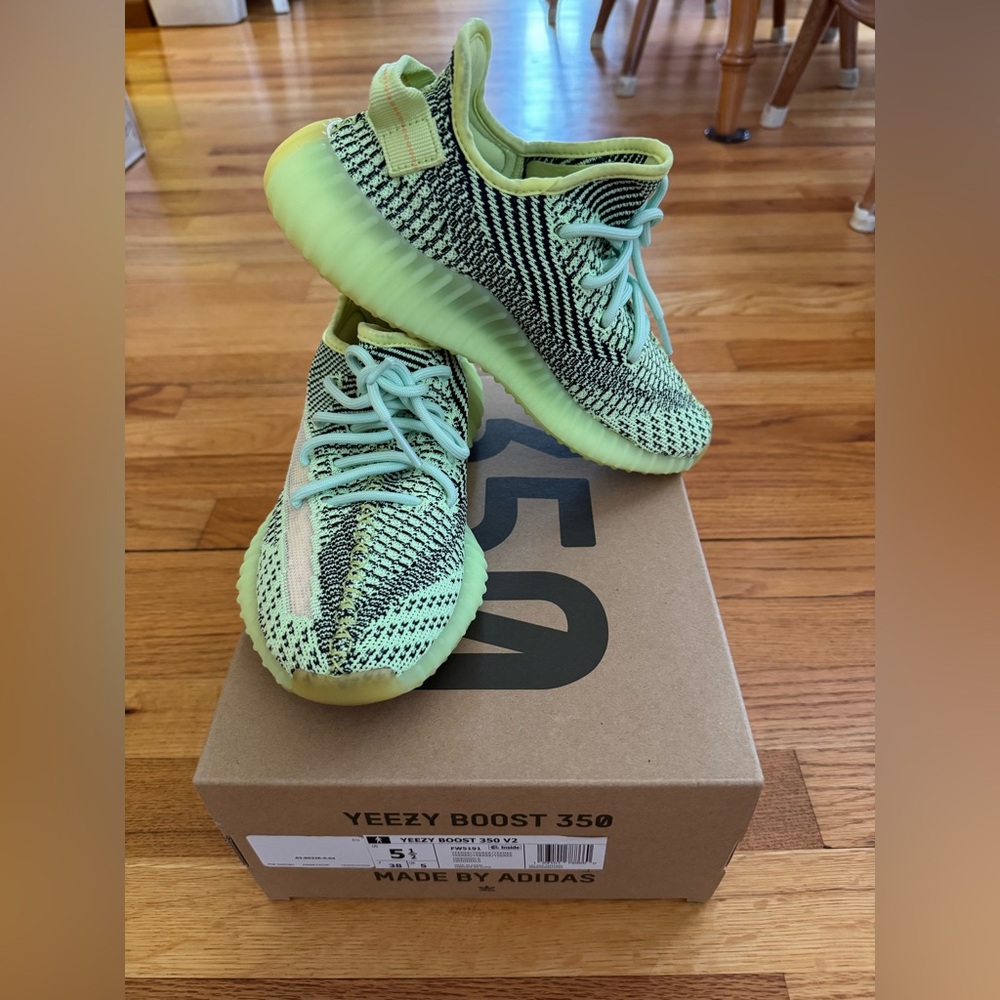 Adidas Yeezy Boost 350 V2 Yeezreel Non-Reflective Size 5.5M